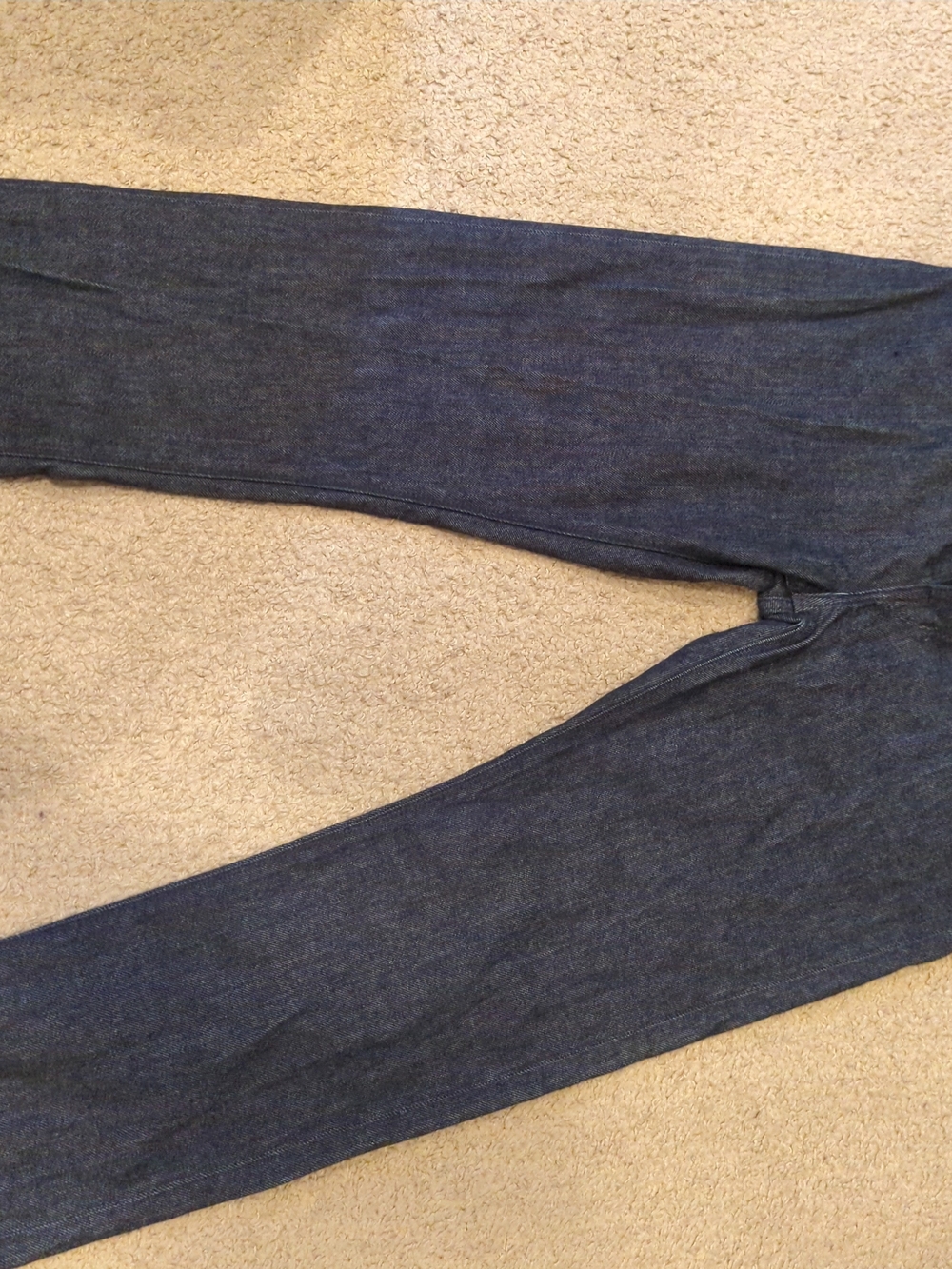 Shockoe Atelier 34x28 Mens Blue Jeans Graduate Candiani Stretch Selvedge